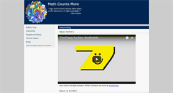 Desktop Screenshot of mathcountsmore.com